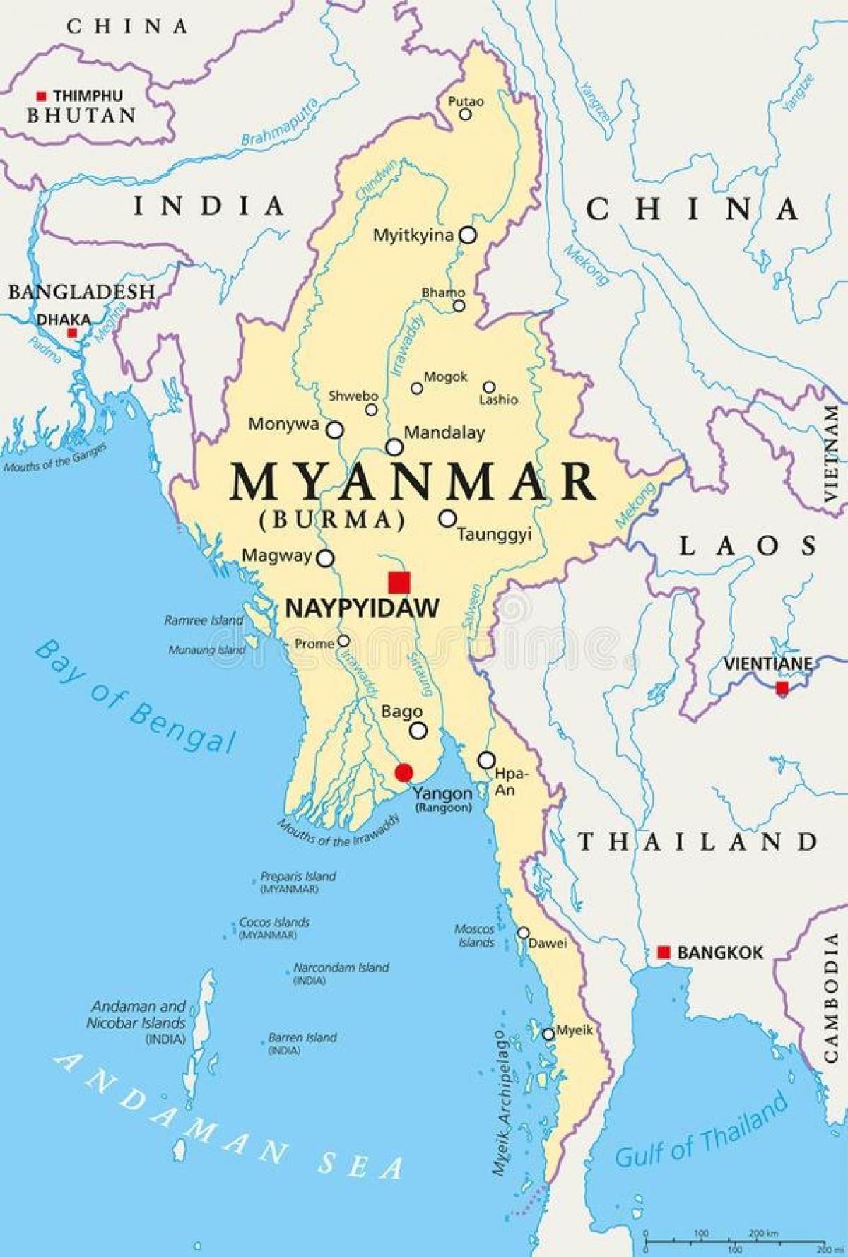 naypyidaw Myanmar ramani